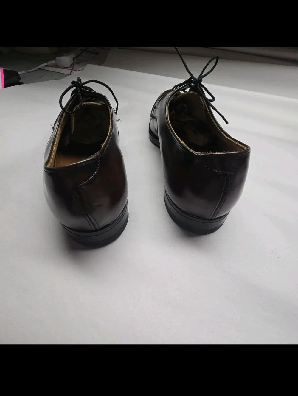 Dunham's Executives Balance Tread Brown Leather Dress Shoe Size 9 See Notes